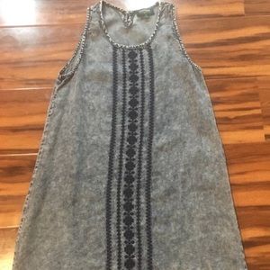HeartSoul Girls Denim Sleeveless Dress